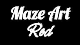 Maze Art: Red artwork 2