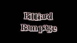 Billiard Rampage artwork 2