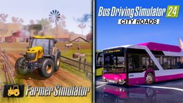 Bus Driving Simulator 24 City Roads & Farmer Simulator Bundle artwork 1