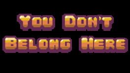 You Don't Belong Here artwork 2