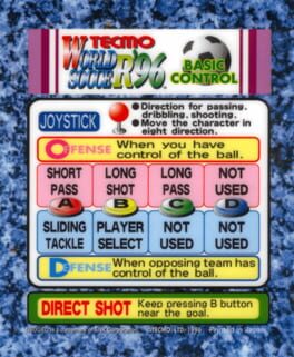 Tecmo World Soccer '96 artwork 3
