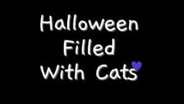 Halloween Filled With Cats artwork 1