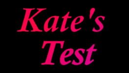 Kate's Test artwork 1