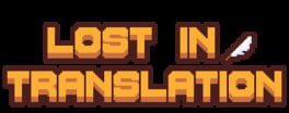Lost in Translation artwork 1