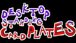 Desktop Standing Card Plates artwork 1