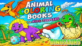 Animal Coloring Books for Kids & Toddlers: Dinosaurs artwork 1