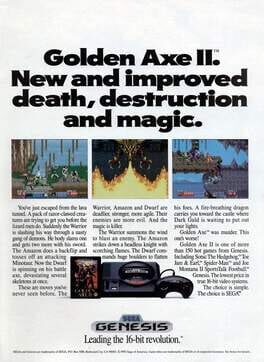 Golden Axe II artwork 10