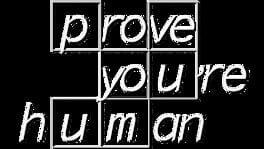 Prove You're Human artwork 2