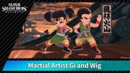 Super Smash Bros Ultimate: Martial Artist Gi and Wig artwork 1