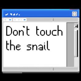 Don't Touch the Snail artwork 2