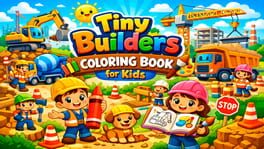 Tiny Builders Coloring Book for Kids artwork 1