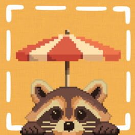 Hidden Raccoons in Summer artwork 1