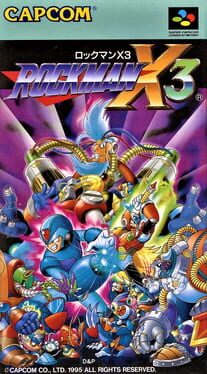 Mega Man X3 cover