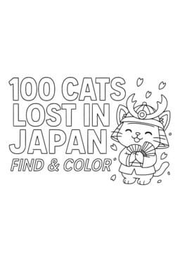 100 Cats Lost in Japan Find & Color artwork 2