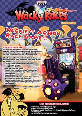 Wacky Races artwork 2