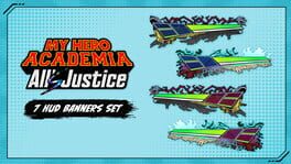 My Hero Academia All's Justice: 7 HUD Banners Set artwork 1