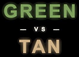 Green vs Tan artwork 2