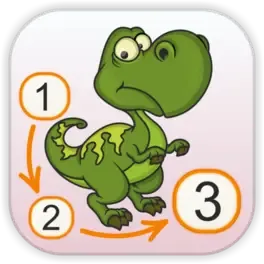 Dinosaurs - Connect the Dots and Add Colors