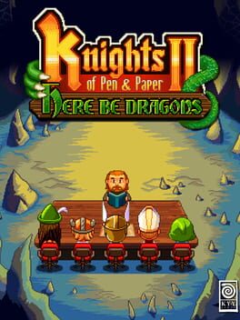 Knights of Pen and Paper II: Here Be Dragons Game Cover Artwork