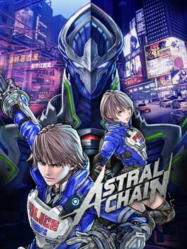 Astral Chain Game Cover Artwork