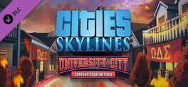 Cities: Skylines - Content Creator Pack: University City Game Cover Artwork