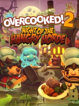 Overcooked! 2: Night of the Hangry Horde Game Cover Artwork
