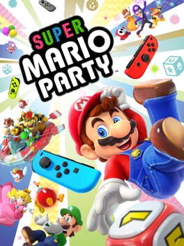 Super Mario Party Game Cover Artwork