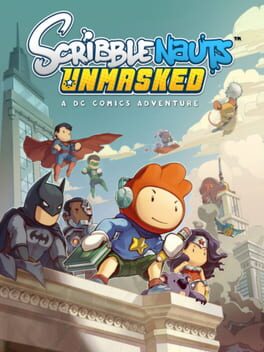 Scribblenauts Unmasked: A DC Comics Adventure Game Cover Artwork