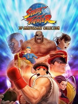Street Fighter 30th Anniversary Collection Game Cover Artwork