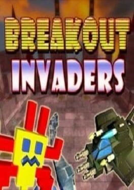 Breakout Invaders Game Cover Artwork