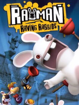 Rayman Raving Rabbids Game Cover Artwork