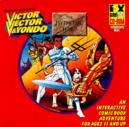 The Awesome Adventures of Victor Vector & Yondo: The Hypnotic Harp Cover