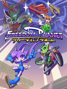 Freedom Planet Game Cover Artwork