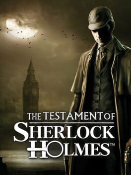 The Testament of Sherlock Holmes Game Cover Artwork