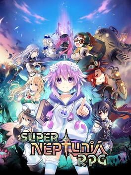 Super Neptunia RPG Game Cover Artwork