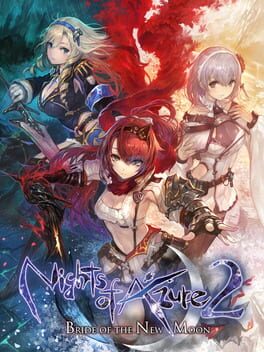 Nights of Azure 2: Bride of the New Moon Game Cover Artwork