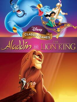 Disney Classic Games: Aladdin and The Lion King Game Cover Artwork