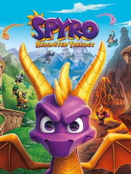 Spyro Reignited Trilogy ps4 Cover Art