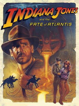 Indiana Jones and the Fate of Atlantis Game Cover Artwork
