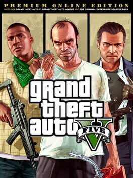 Grand Theft Auto V: Premium Online Edition Game Cover Artwork