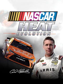 NASCAR Heat Evolution Game Cover Artwork