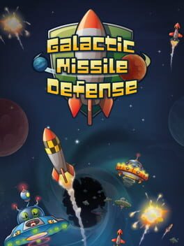 Galactic Missile Defense Game Cover Artwork