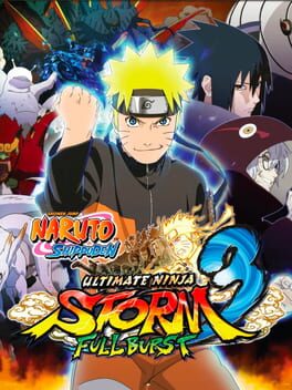 Naruto Shippuden: Ultimate Ninja Storm 3 Full Burst Game Cover Artwork