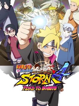 Naruto Shippuden: Ultimate Ninja Storm 4 - Road to Boruto Game Cover Artwork