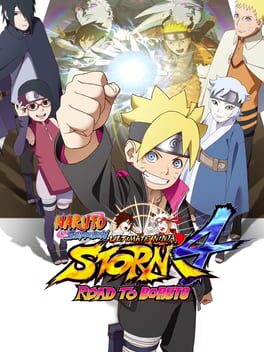 Naruto Shippuden: Ultimate Ninja Storm 4 - Road to Boruto ps4 Cover Art