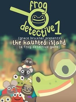 The Haunted Island, a Frog Detective Game Game Cover Artwork