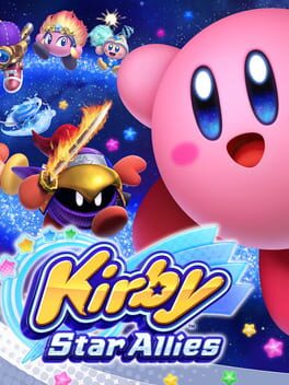 Kirby Star Allies Game Cover Artwork
