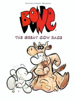 Bone: The Great Cow Race Game Cover Artwork
