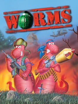 Worms Game Cover Artwork