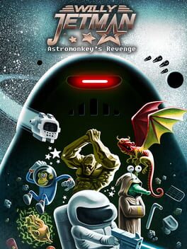 Willy Jetman: Astromonkey's Revenge Game Cover Artwork
